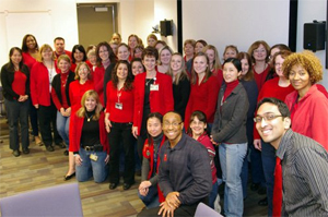 Staff from University of Michigan's Institute for Clinical and Health Research.