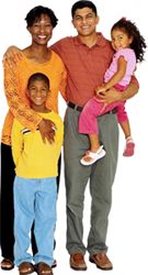 Jeannette Guyton-Krishnan and family