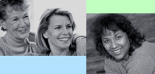 Photo of three women.